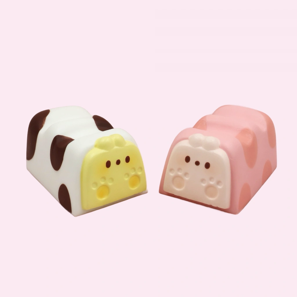Toast Bunny Squishy 2 Pack Slow Rising Soft Squeeze Toy