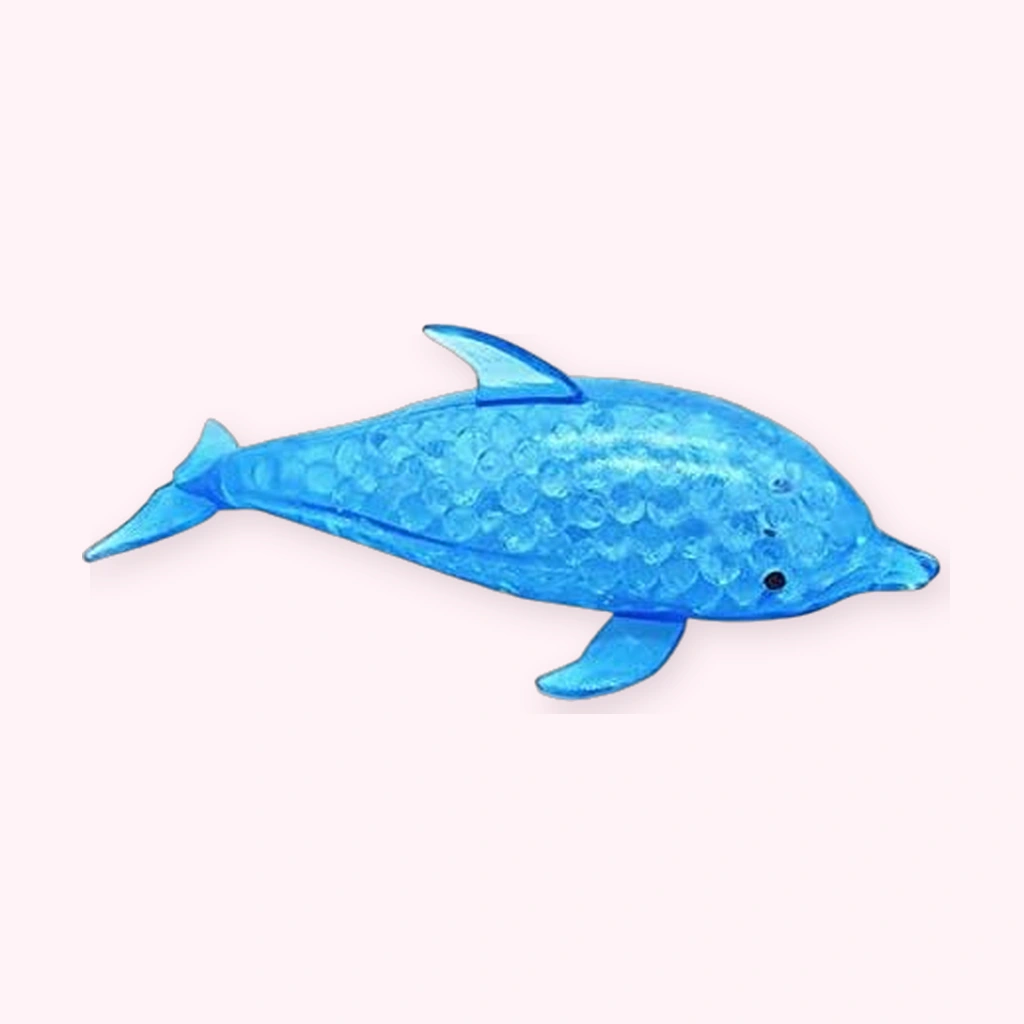 Water Bead Dolphin Squishy - Squishy Stress Ball for Anxiety