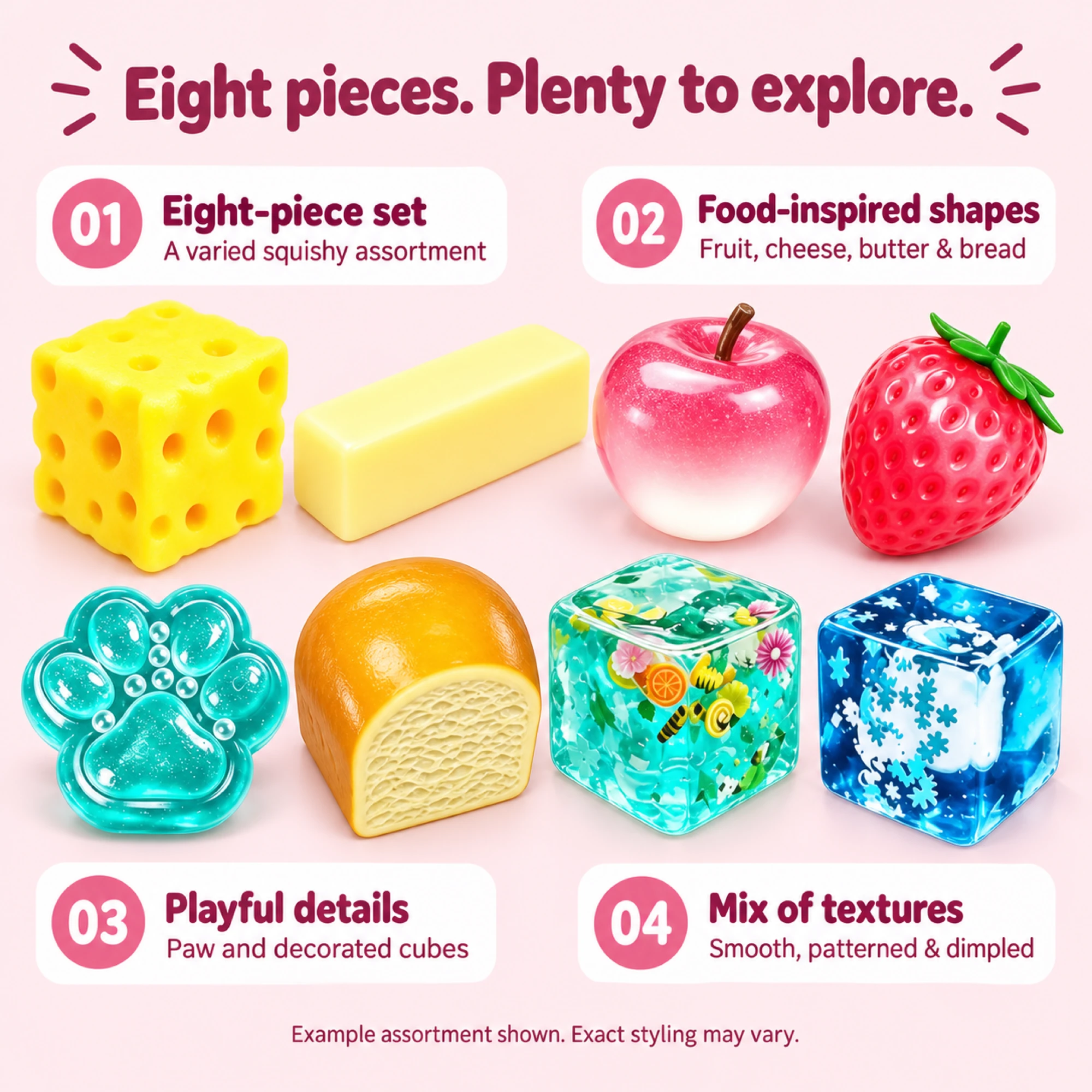 Green Sensory Squishier Kit – 8-Piece Mystery Set — alternate view