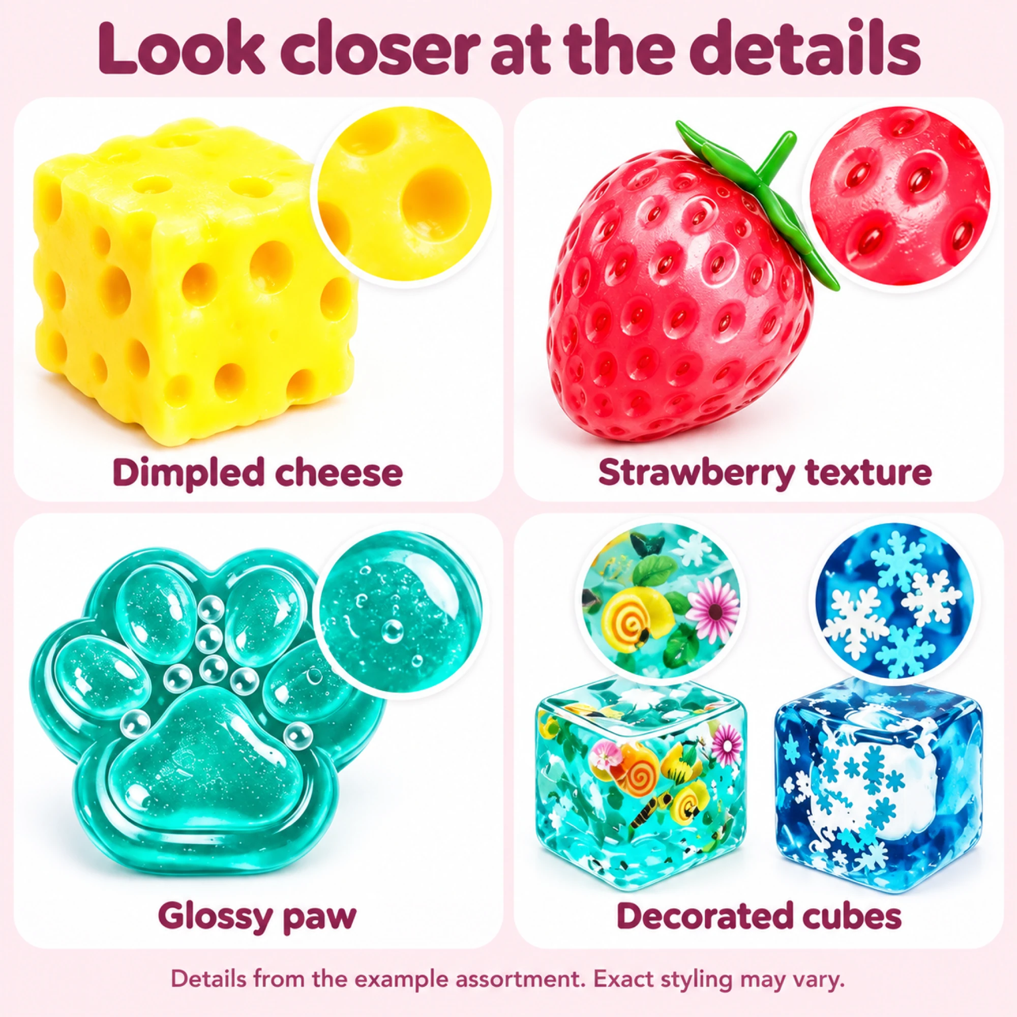 Green Sensory Squishier Kit – 8-Piece Mystery Set｜低反発