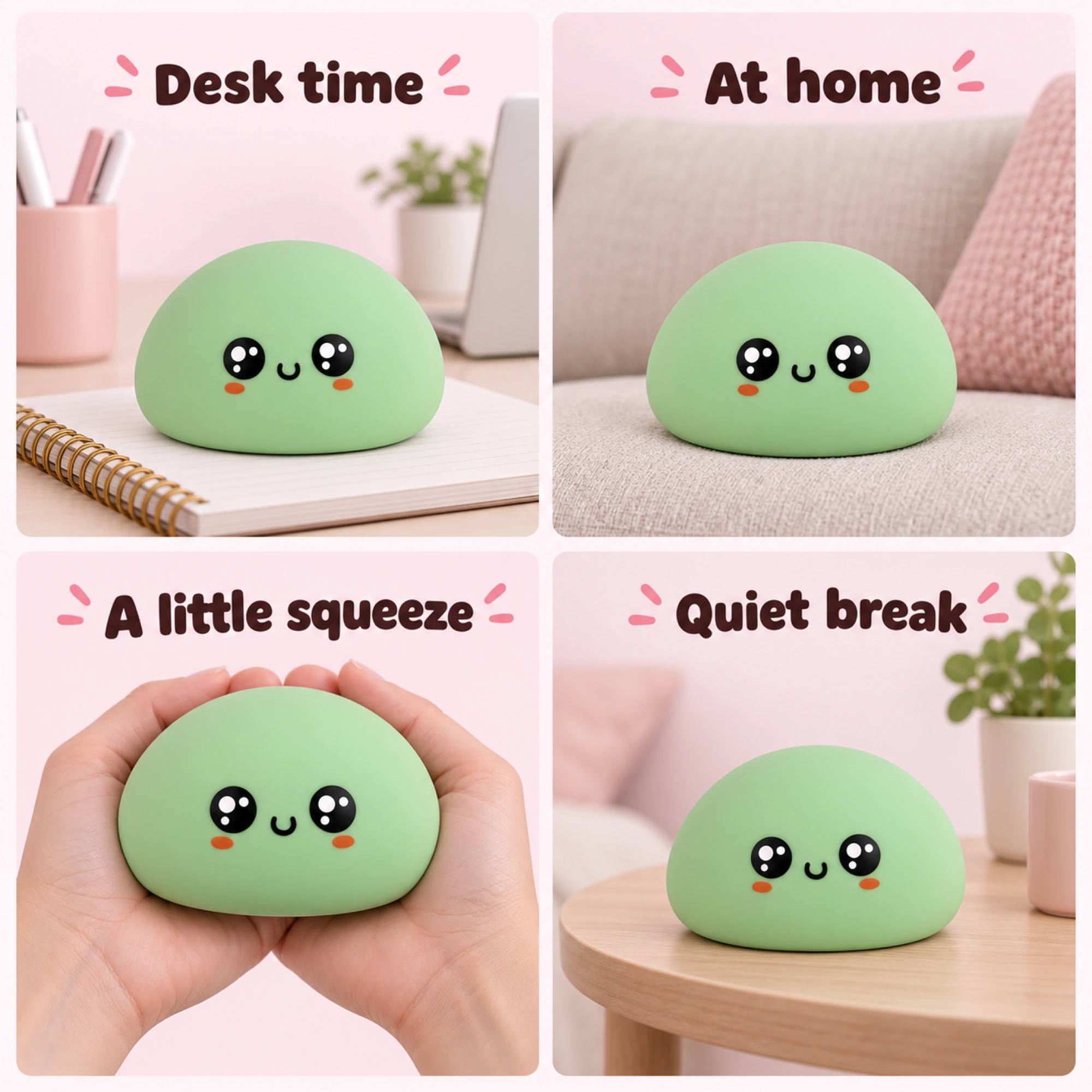 Big Dumpling Squishy Jumbo Squeeze Stress Toy — lifestyle