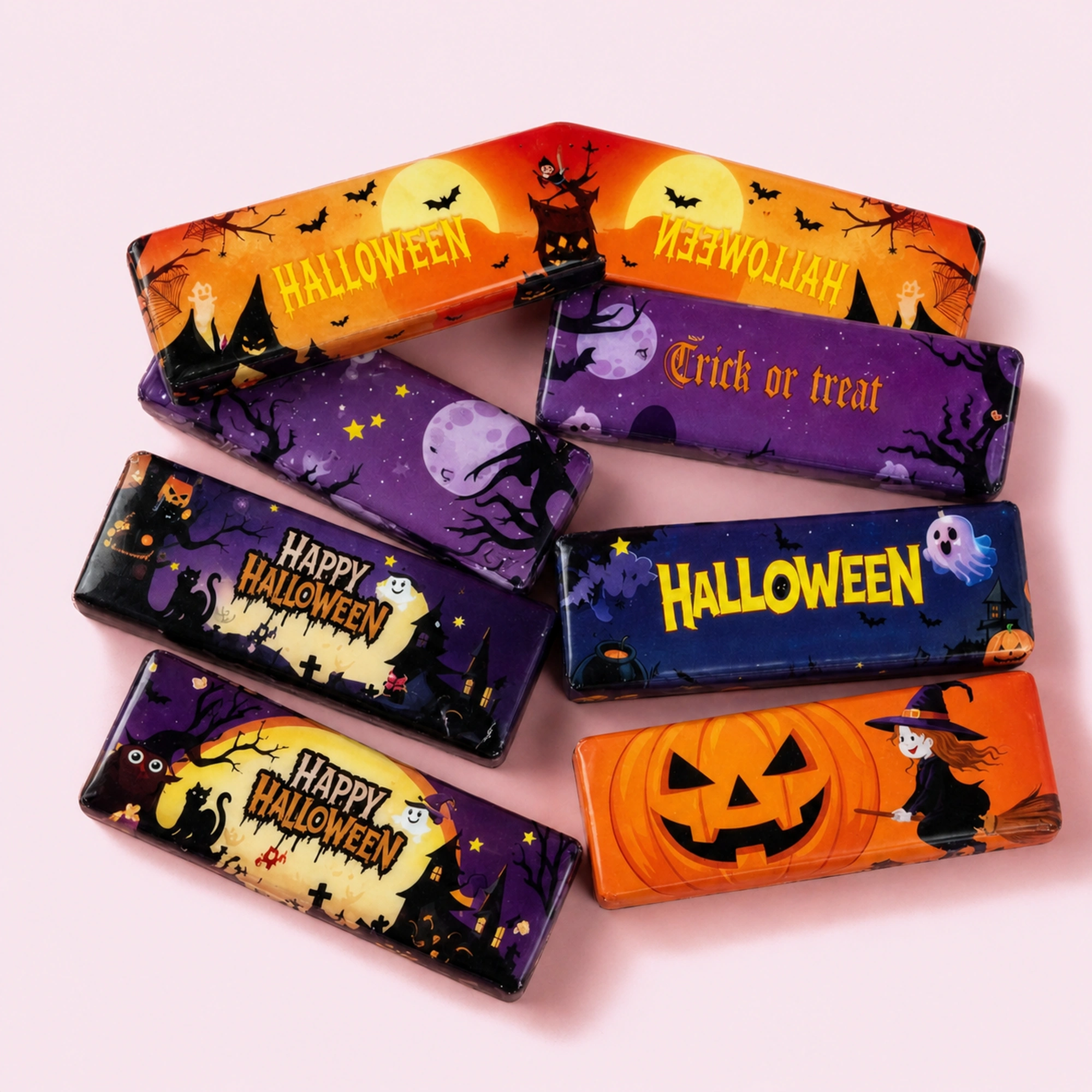 Halloween Butter Squishies 7-Piece Set — Assorted Slow-Rising Toys — alternate view