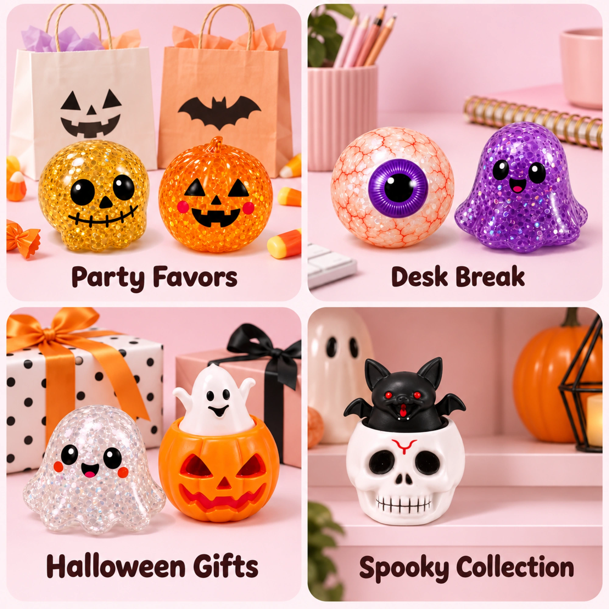 Halloween Squishy Set – 7 Pack Mystery & Pop-Up Squeeze Toys — lifestyle