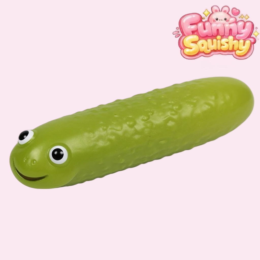 12 Inch Pickle Squishy, a Foot-Long Squeeze Toy