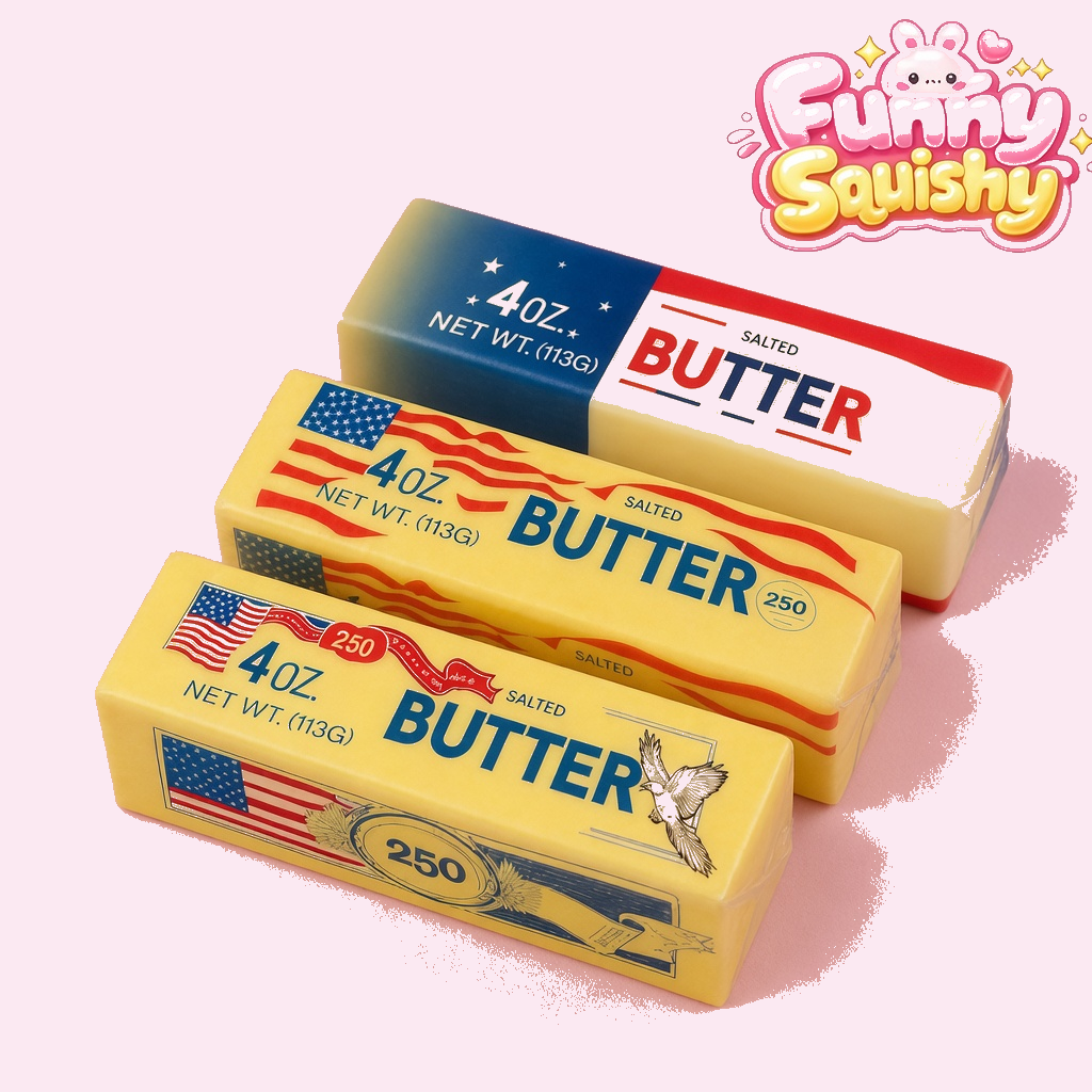 3 Pack Butter Squishy — One to Keep, Two to Share