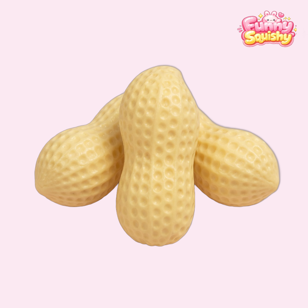 3 Pack Peanut Squishy — Crunchy Nuts to Share and Squeeze