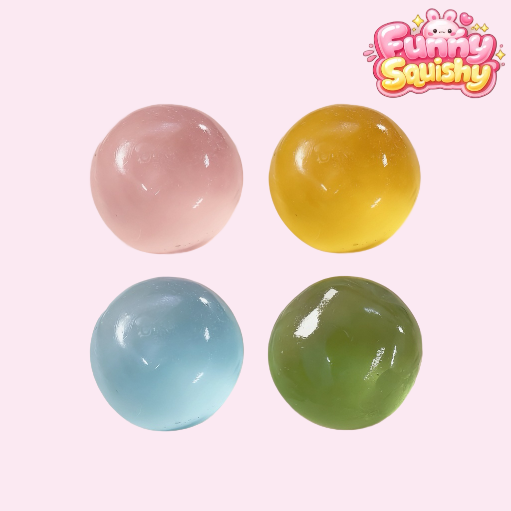 4 Pack Coconut Oil Squishy, Shareable Squeeze Set