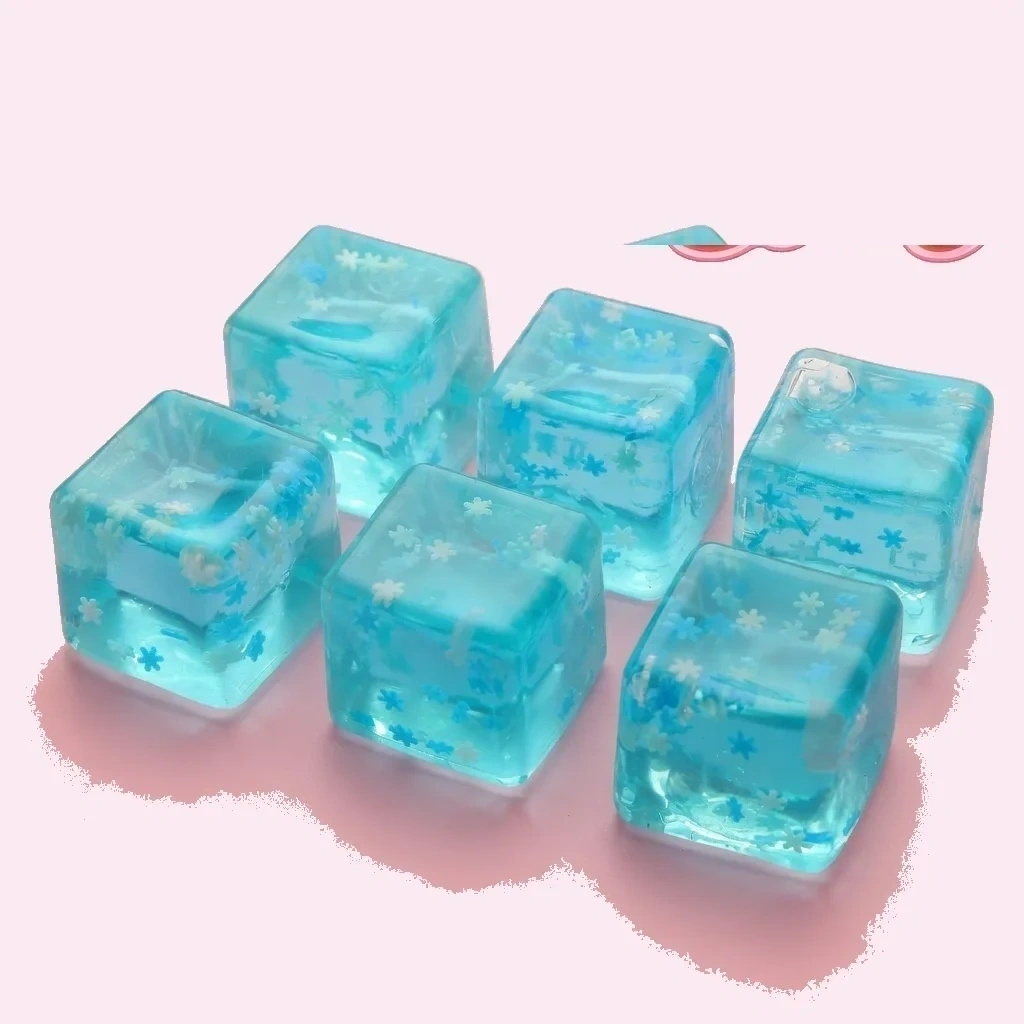 Snowflake Ice Cube Squishy product image — Frosty Sensory Fidget