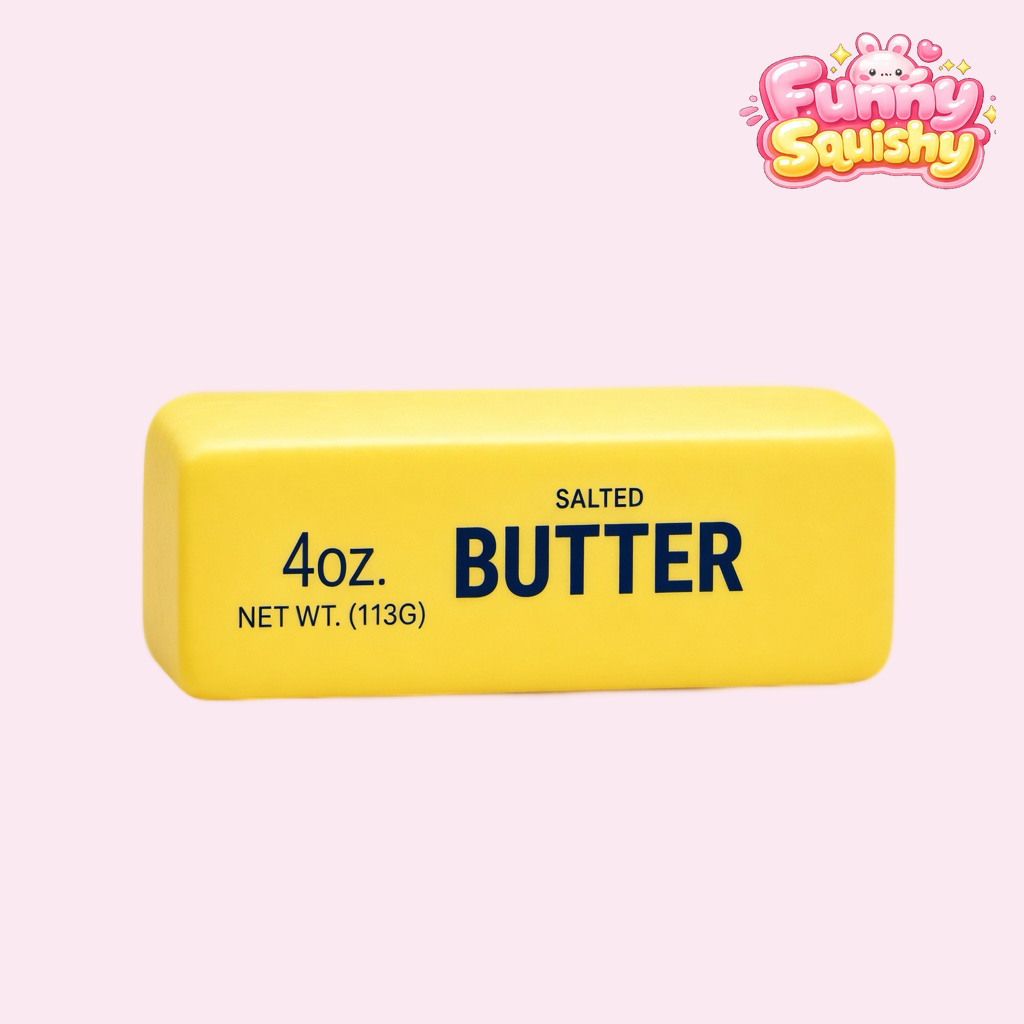 Butter Squishy Toy – Slow Rising Squeeze Stress Toy for Kids & Adults