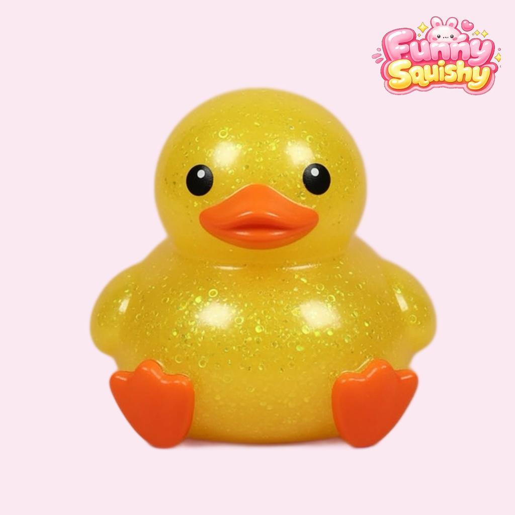 Cute Duck Squishy, Soft Squeeze Toy Everyone Grabs