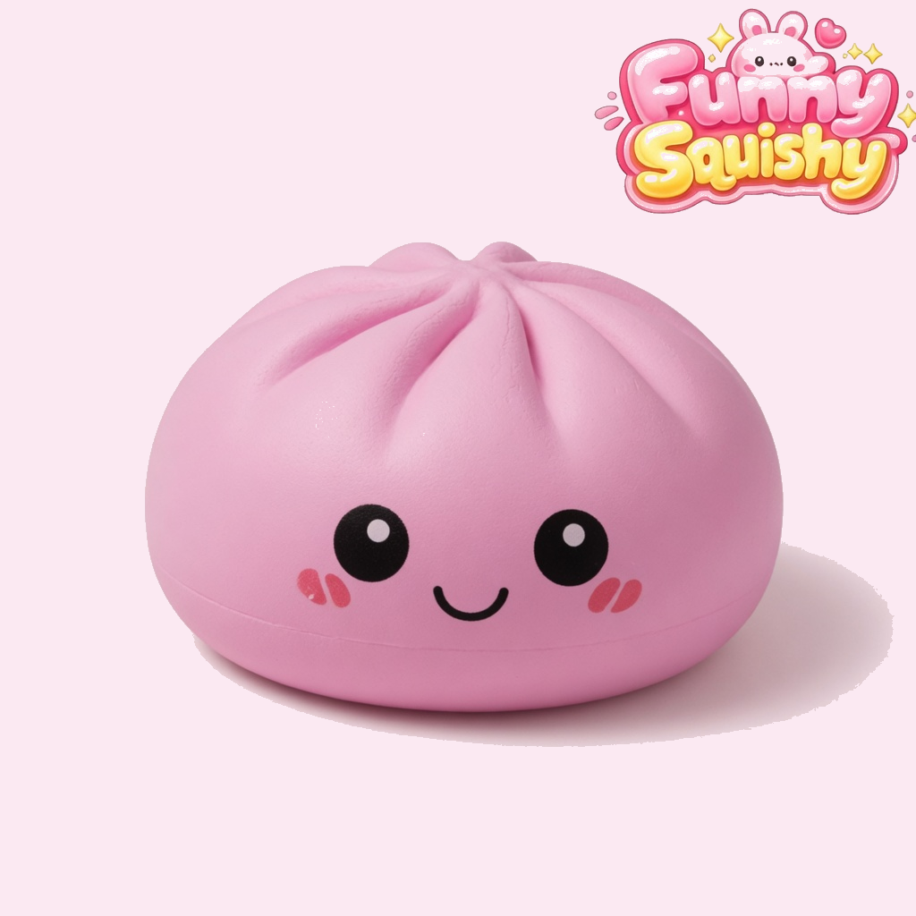 Dumpling Squishy Mystery Box – Stretchy Kawaii Sensory Fidget Toy