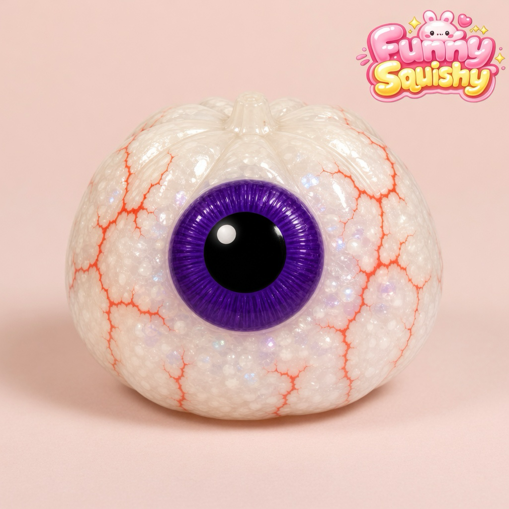 Eye Squeeze Toy — Bloodshot Eyeball Squishy Stress Relief