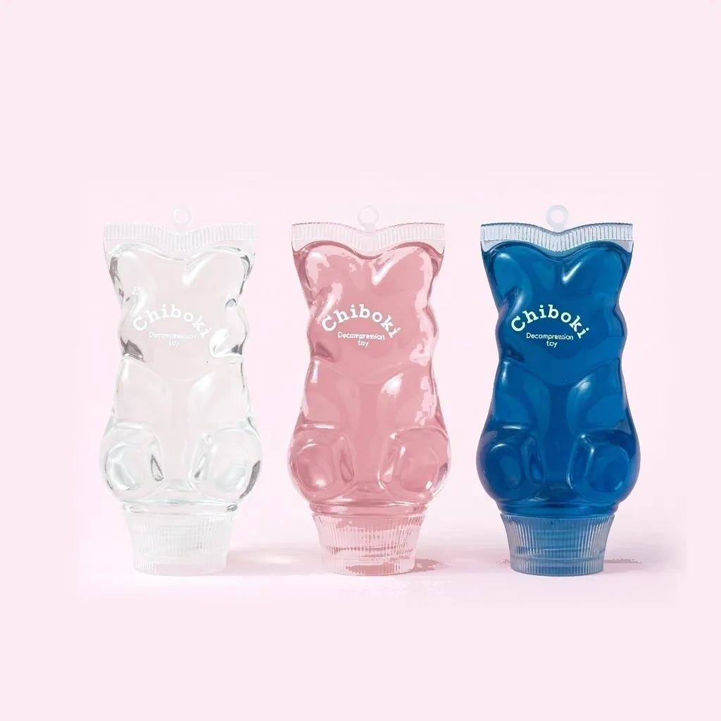 Gummy Bear Squishy – Gel-Filled Zero Bounce-Back Decompression Toy shown as a current gel filled squishy example