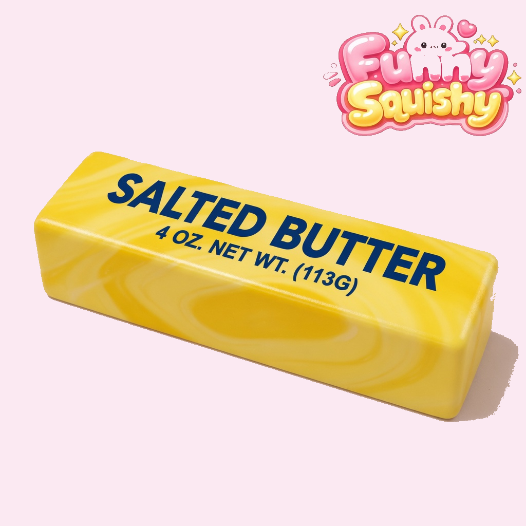 Jumbo Butter Squishy — Oversized Two-Hand Squeeze