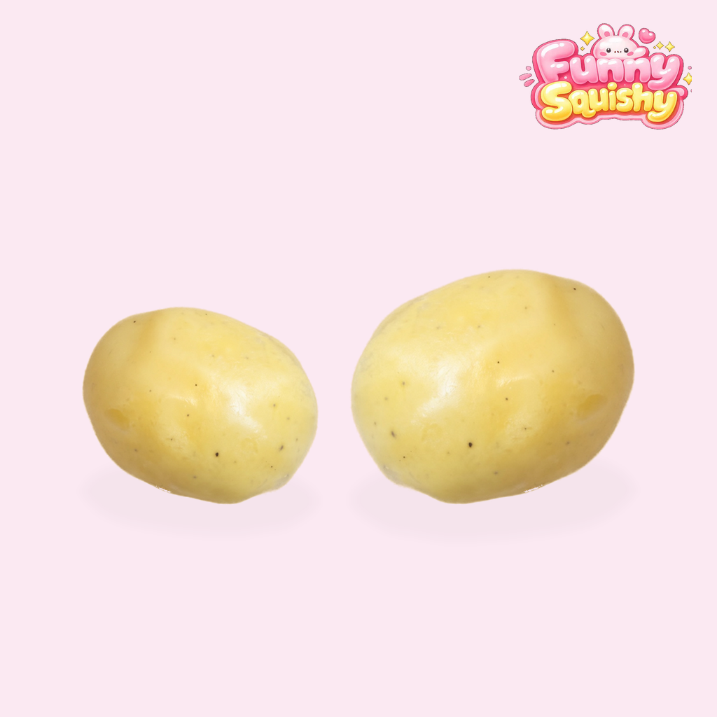 Mashed Potato Squishy – Zero Bounce Back Stress Ball Fidget Toy