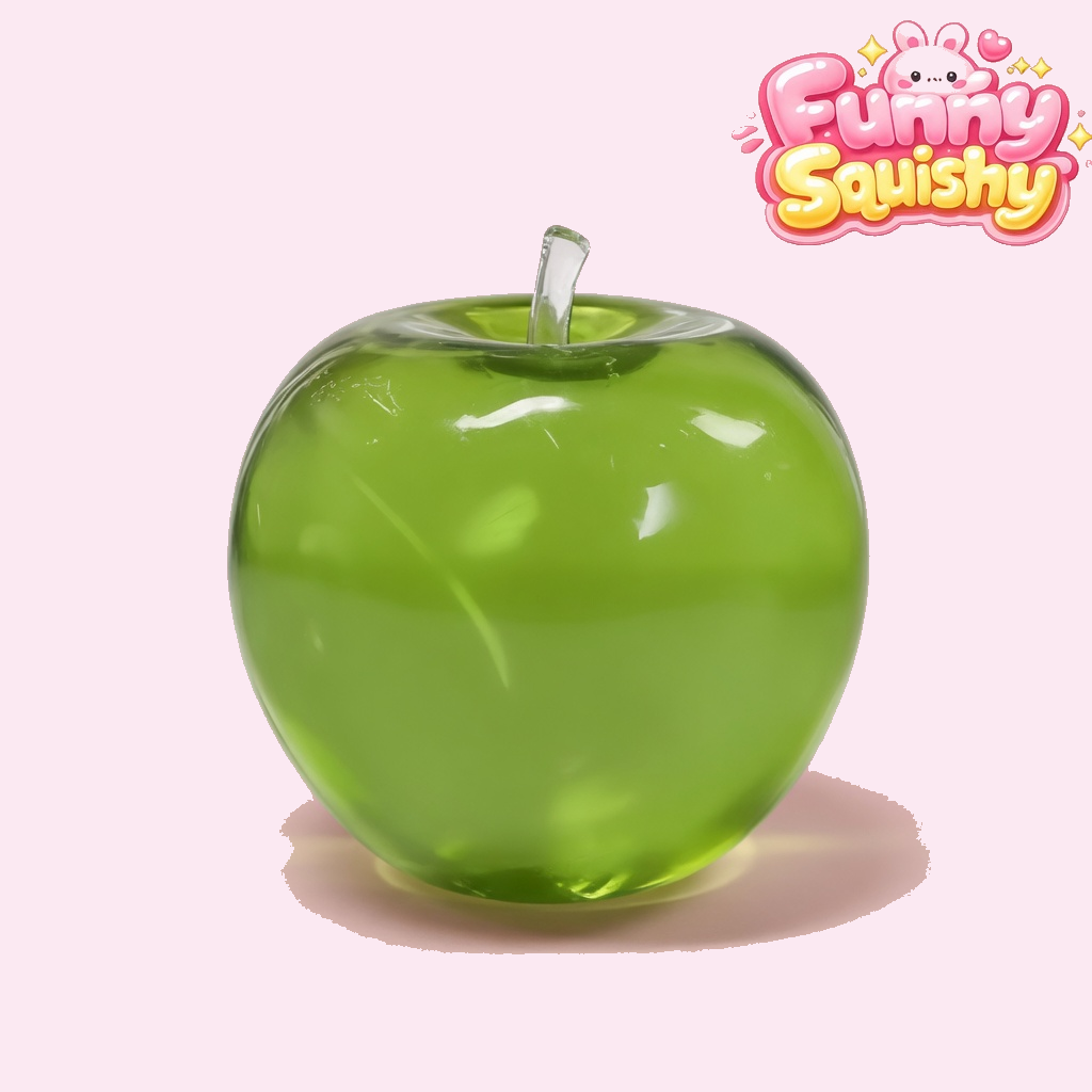 Mini Apple Squishy, Pocket Slow-Rising Fidget Toy