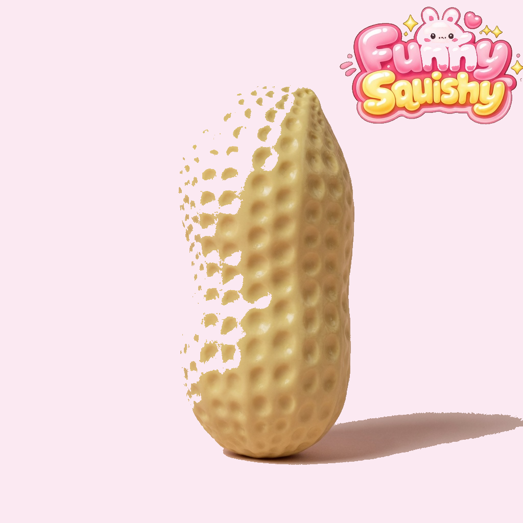Moldable Peanut Squishy — Sculpt, Squash, Reshape on Repeat