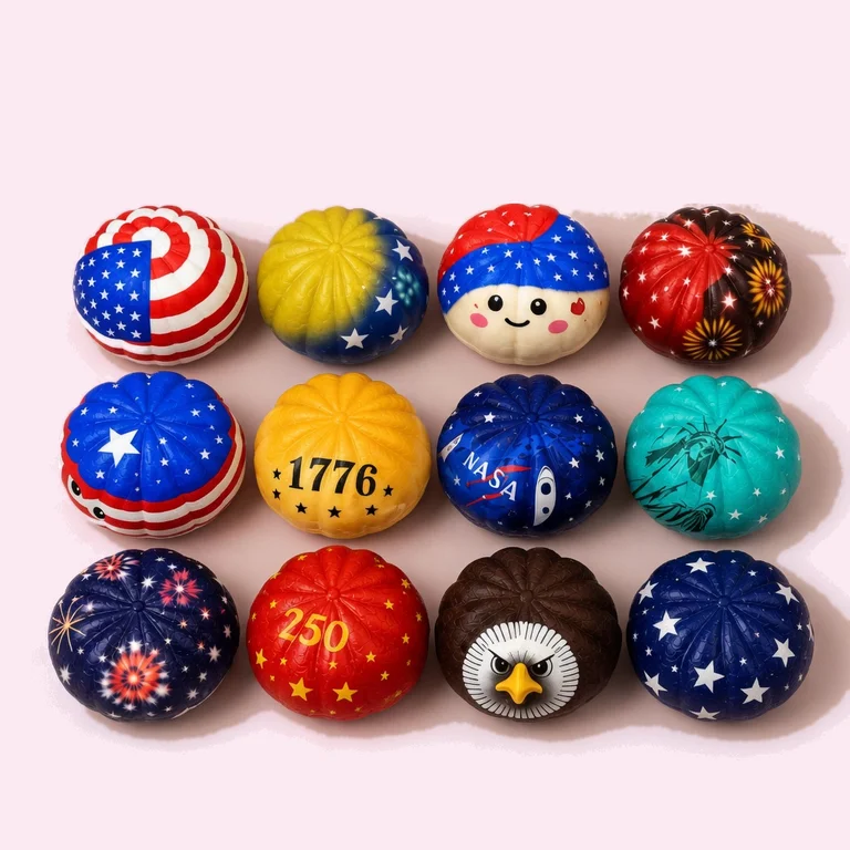 Emoji Bun Squishy: Blind Box Stress Toy