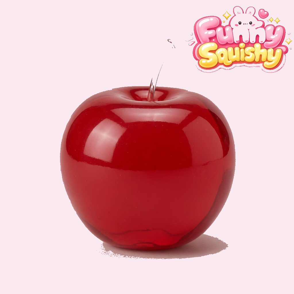 Realistic Apple Squishy That Looks Like Real Fruit