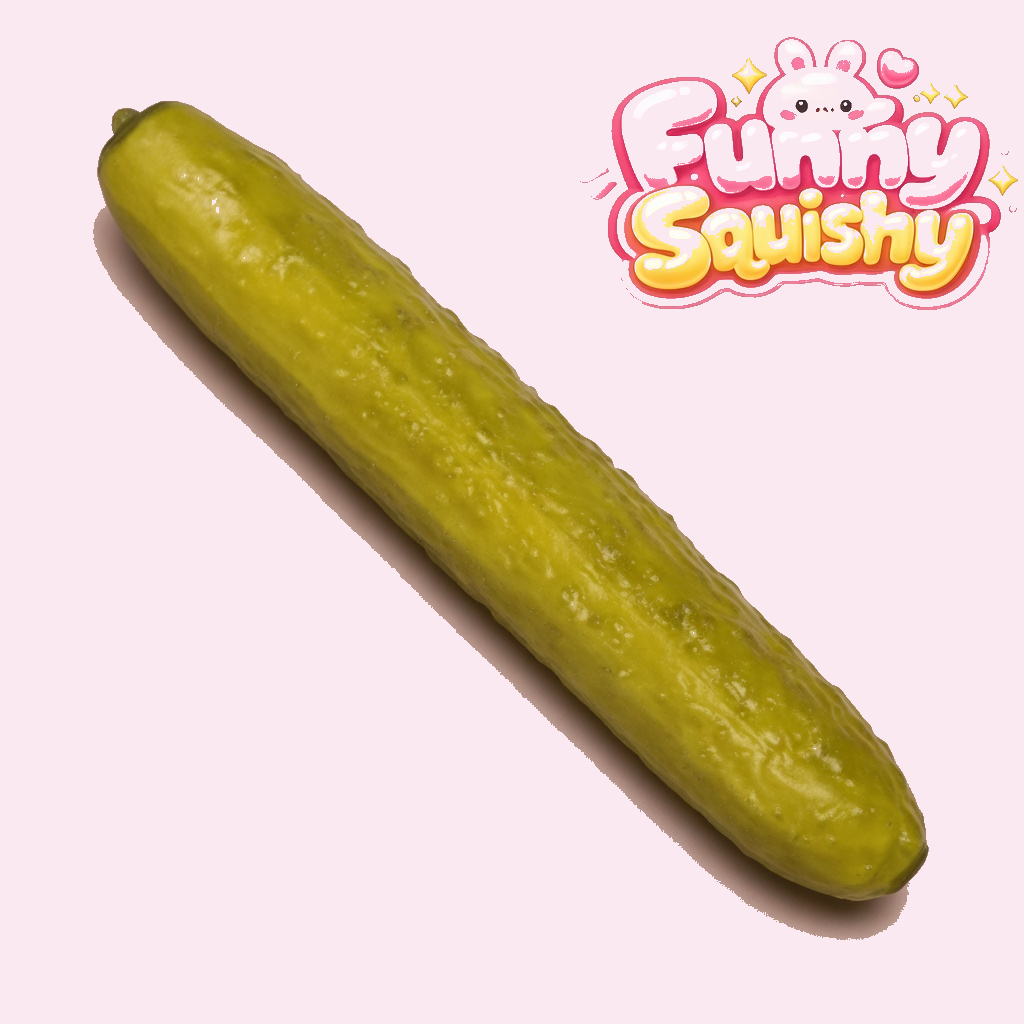 Realistic Pickle Squishy That Looks Good Enough to Eat