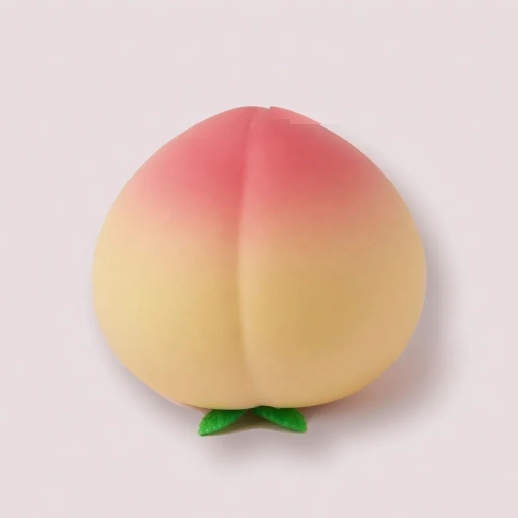 Peach Squishies: Soft, Fuzzy-Looking, and Dangerously Satisfying