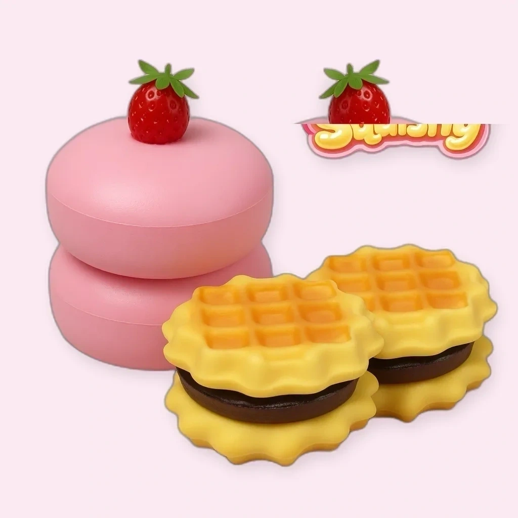 Cake Squishies: Slice-of-Cake Stress Toys Worth Displaying
