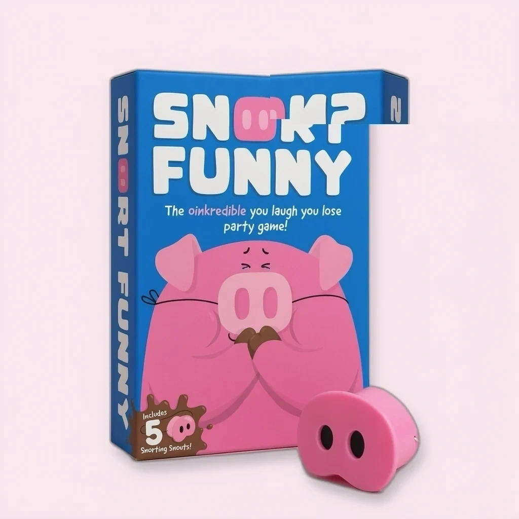 Snort Party Game product image — You Laugh You Lose