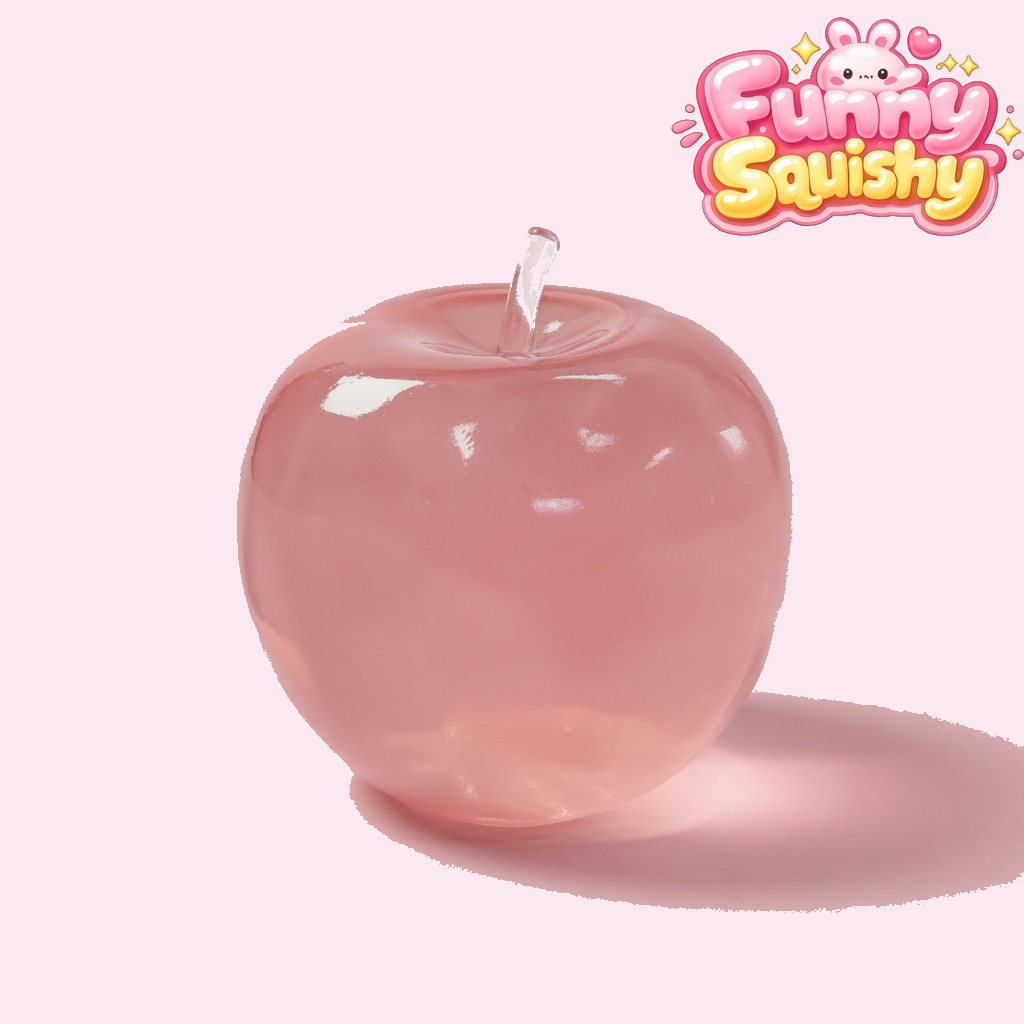 Soft Apple Squishy, Pillowy Oversized Squeeze Toy