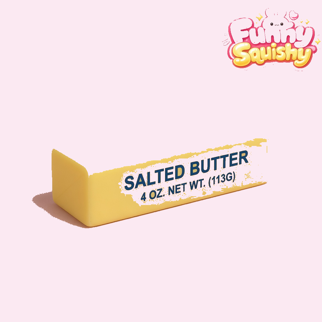 Soft Butter Squishy — Pillowy Slow-Rise Squeeze Toy