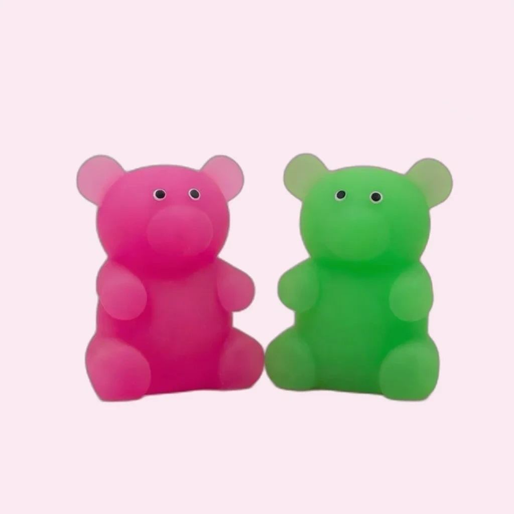 Gummy Bear Squishy Review: Zero Bounce-Back Gel Toy