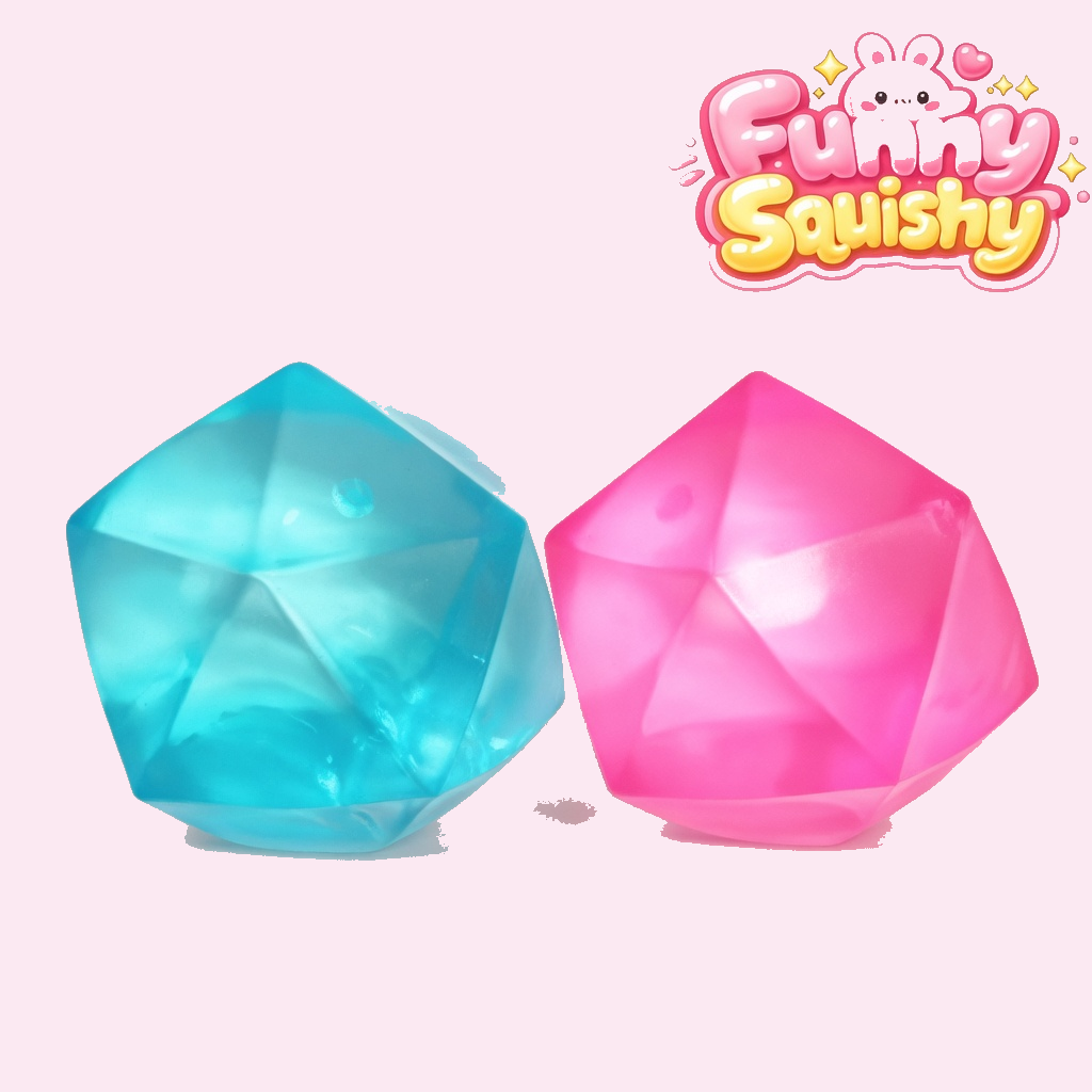 Jumbo Sugar Cube Squishy, Chunky Slow-Rise Hand Fidget