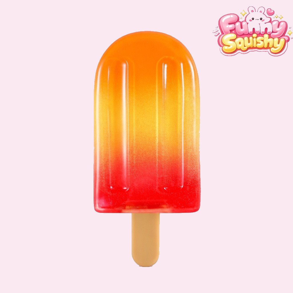 Sugar Popsicle Squishy, Cool Slow-Rise Ice-Pop Fidget