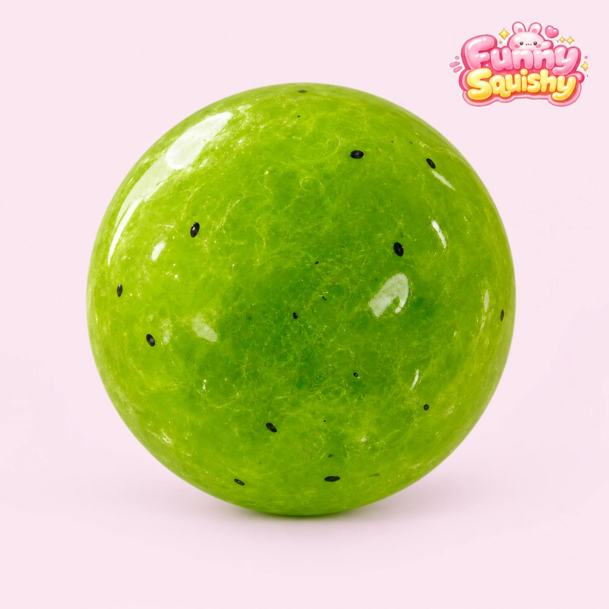 Kiwi Slushie скуиши топка – формова плодова антистрес топка