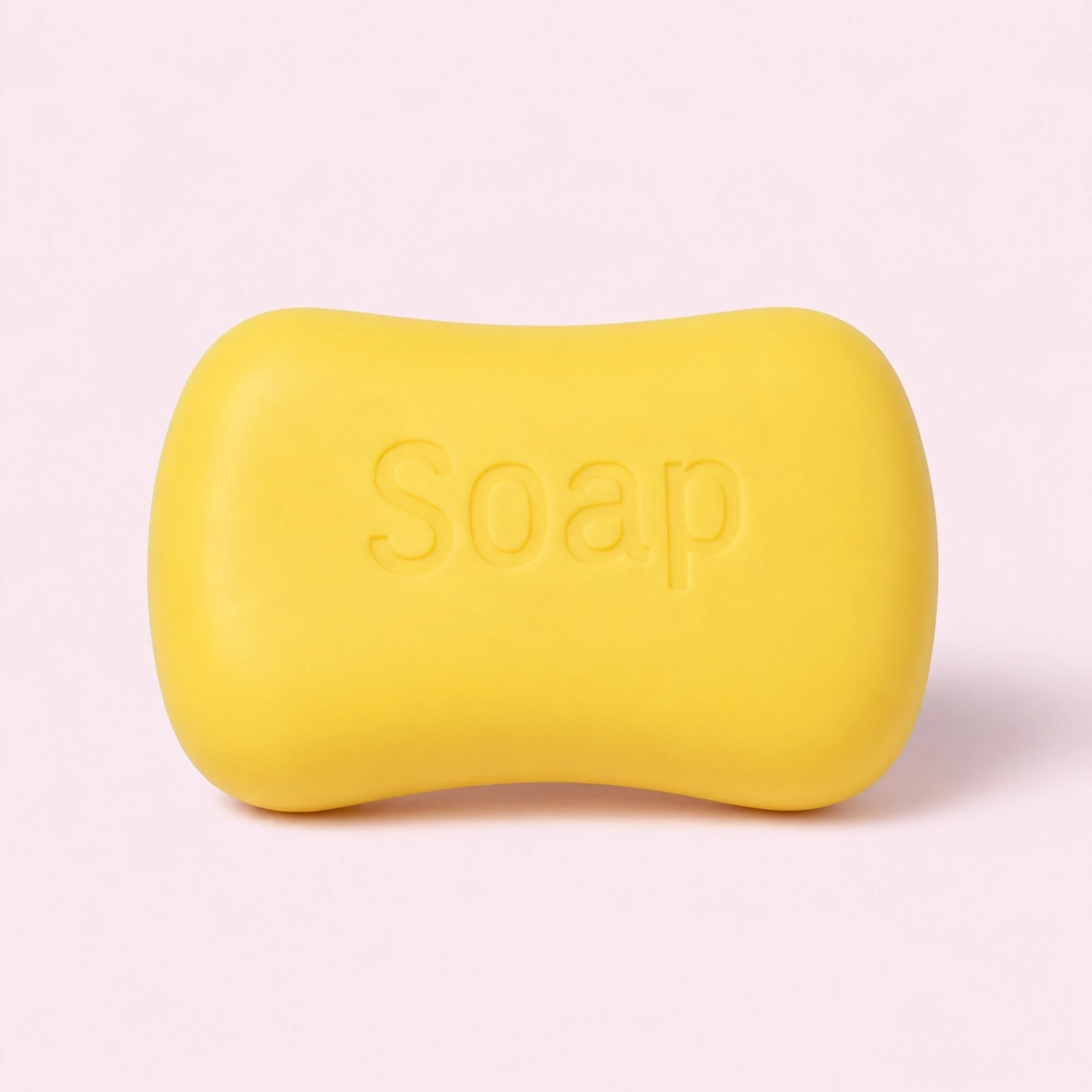 Mini yellow soap squishy — final product presentation