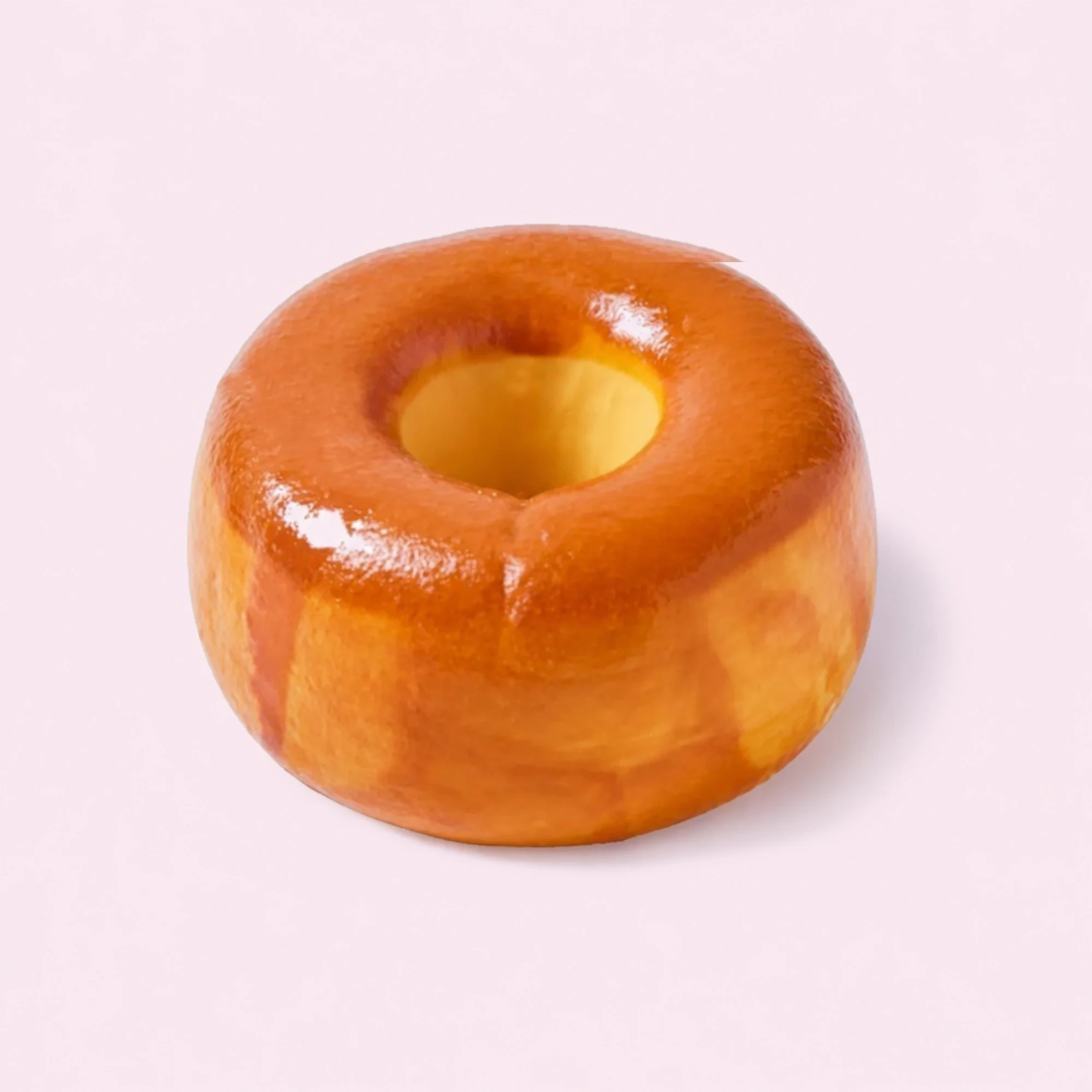 Kawaii Mochi Bagel Squishy - Soft Slow Rising Stress Relief Toy — alternate view