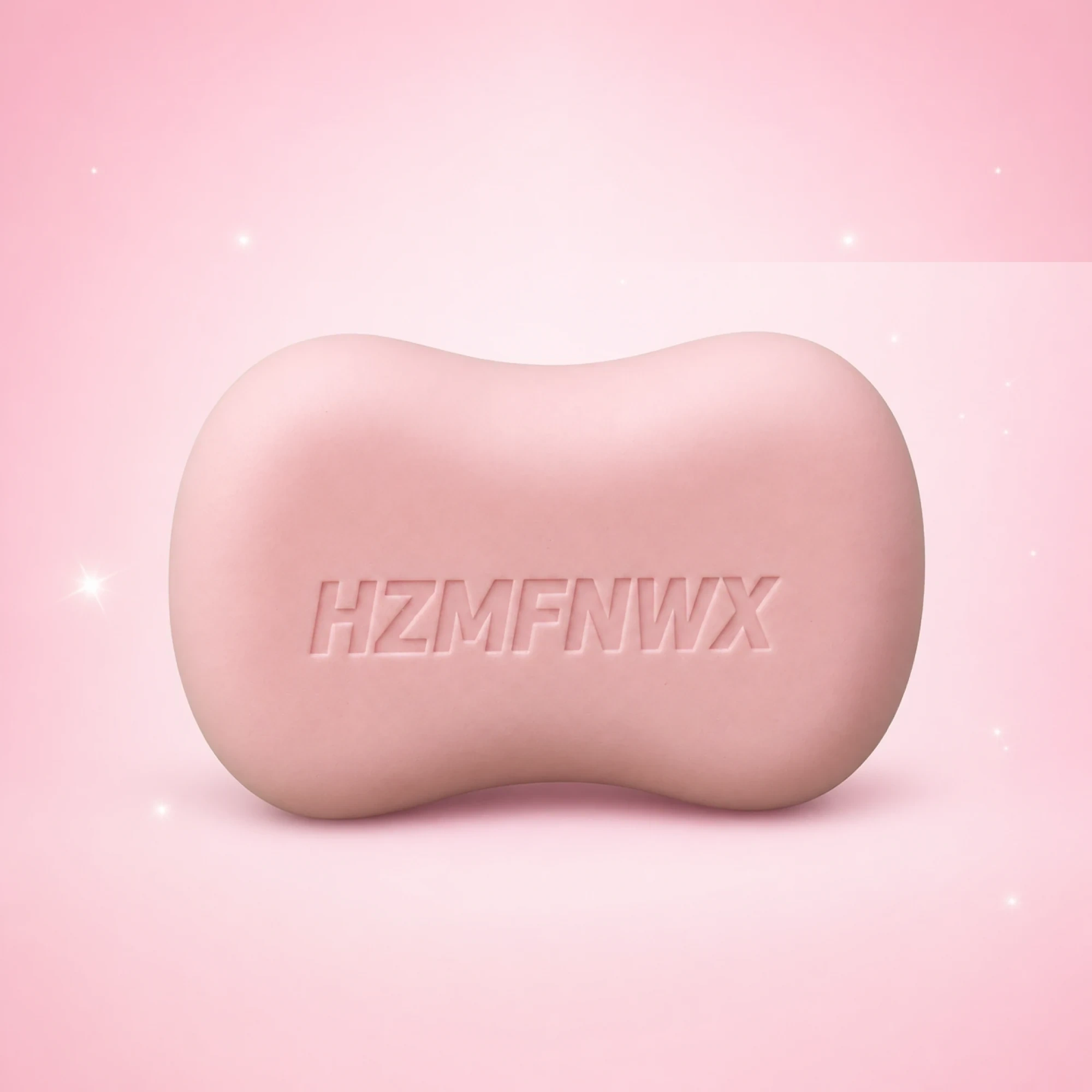 Pink Soap Squishy Crunchy Bead-Filled Sensory Fidget Toy — alternate view