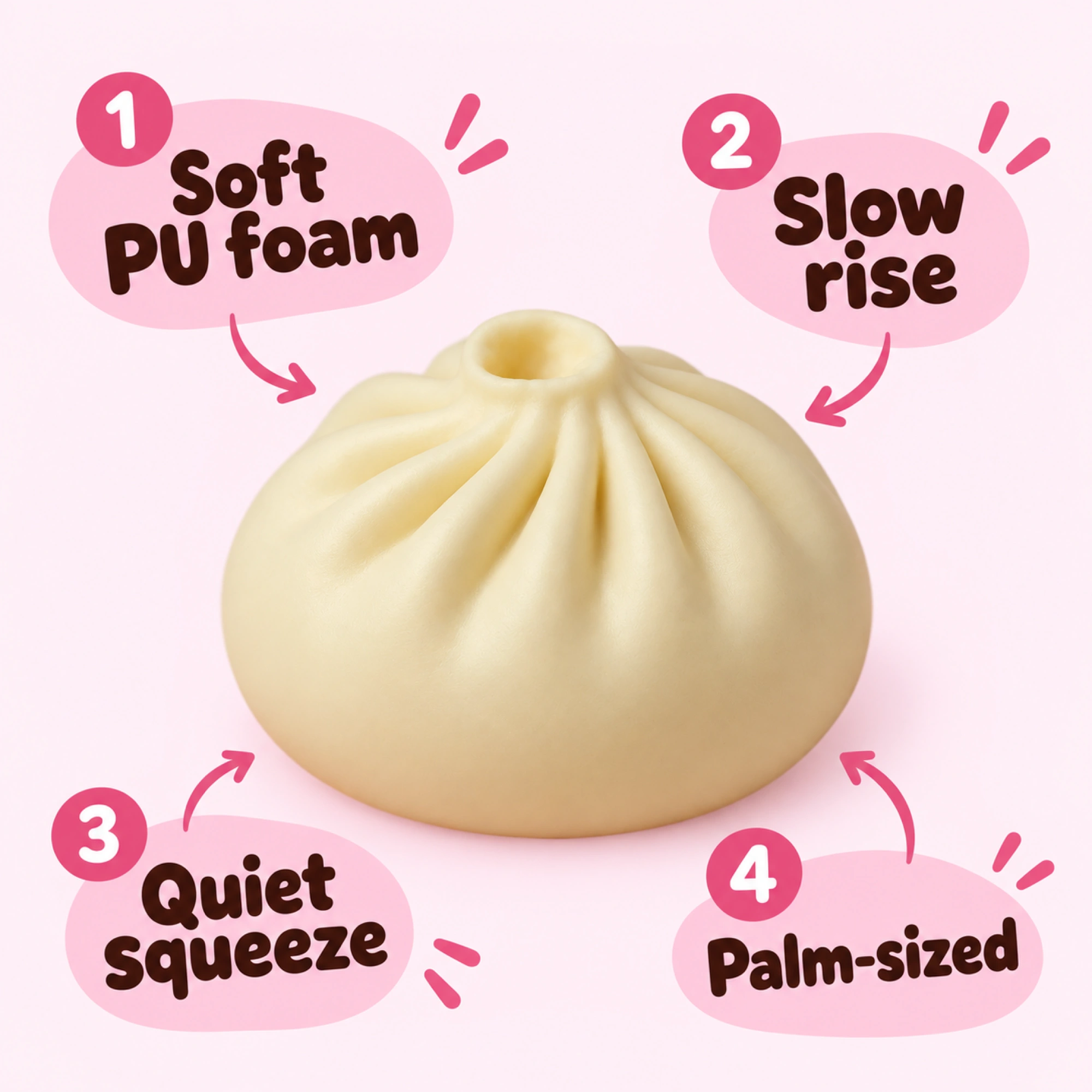 Dumpling-Butter-Squishy — kneten und zusehen — weitere Ansicht