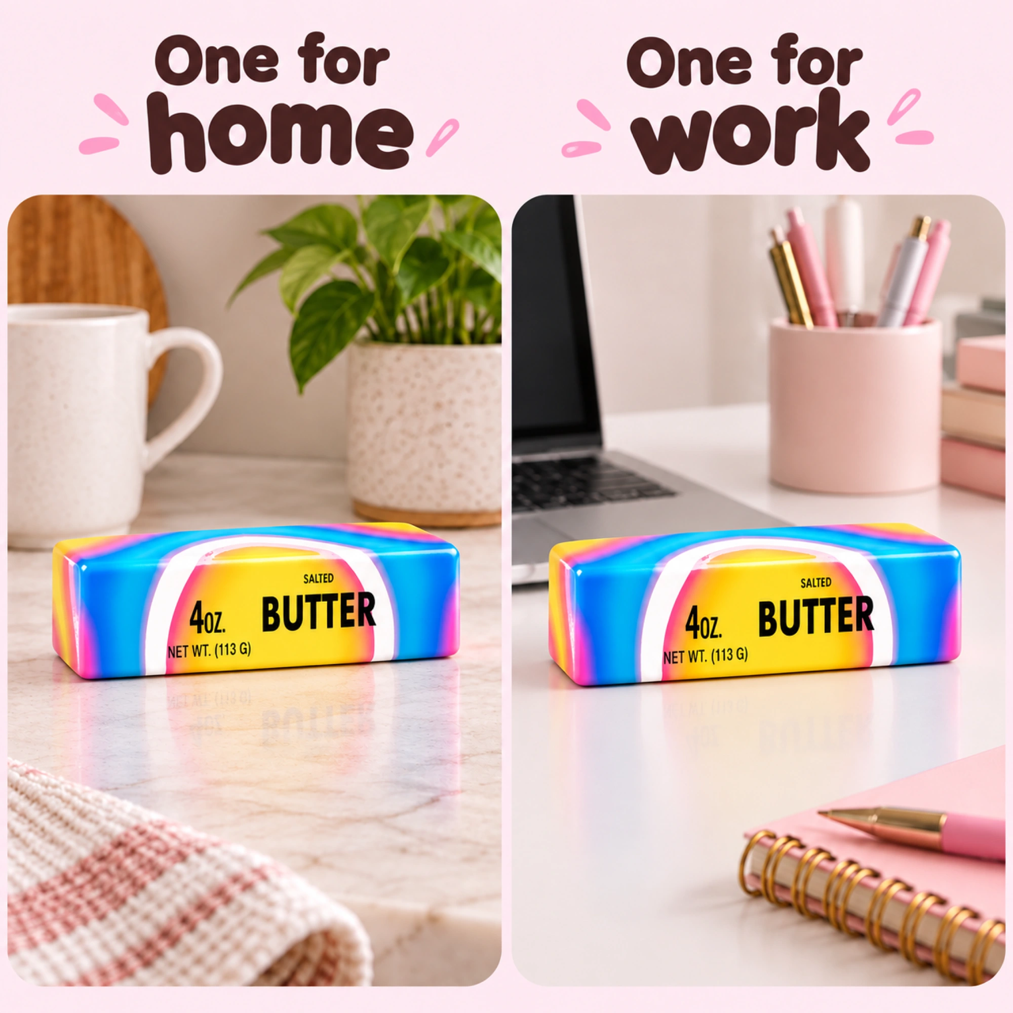 2 Pack Butter Squishy — Keep One, Gift the Other — comparison