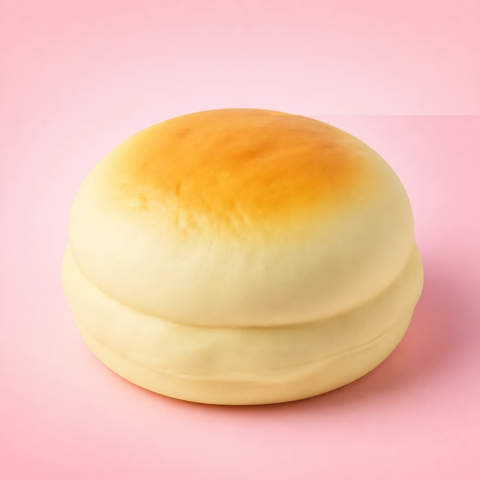 Round Bread Squishy Soft Milk Bun Slow Rising Toy — alternate view