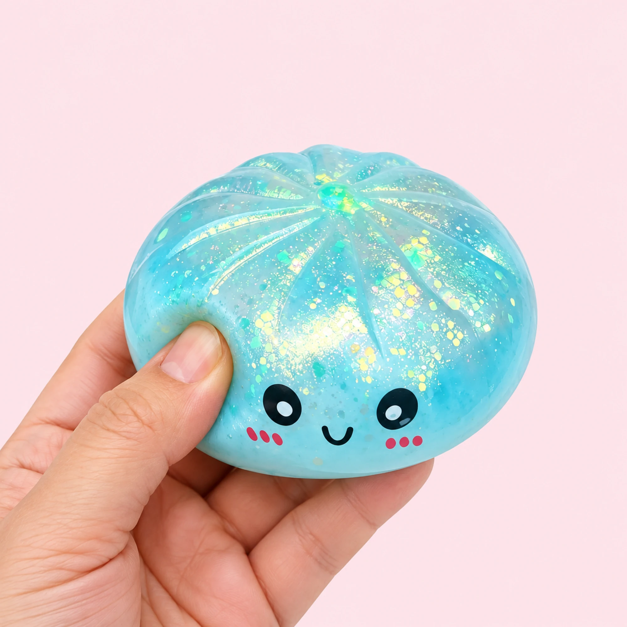 Sugar Filled Squishy with Gooey Slow-Rise Gel Core