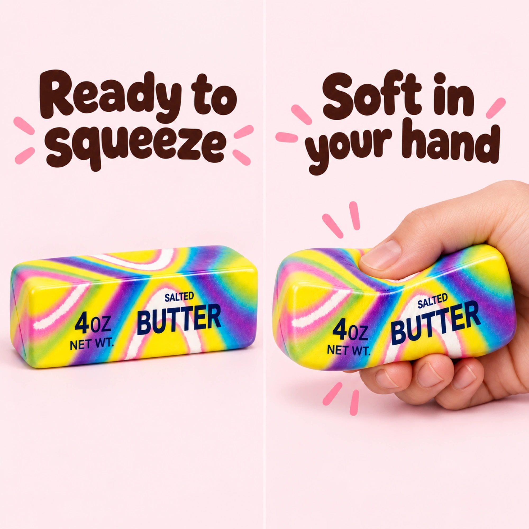 Squishy Butter Stick Fidget Toy – Slow-Rising Sensory Squishy — comparison