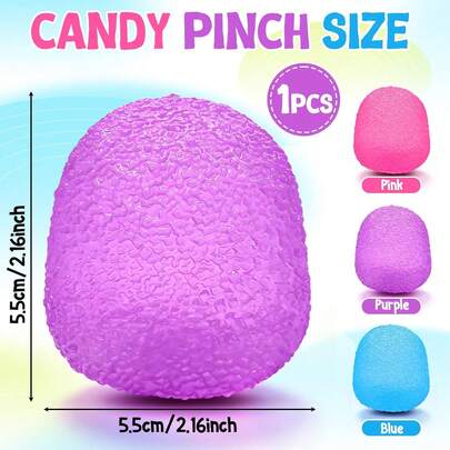Gumdrop Squishy — Purple — alternate view