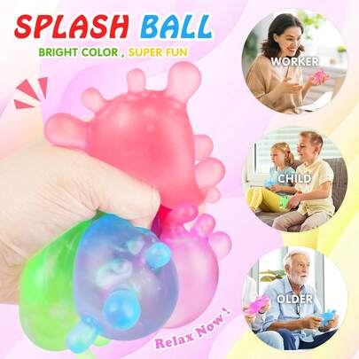 Splat Squishy Ball — alternate view