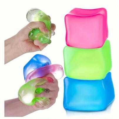 Ice Cube Squishies — 3 Pack