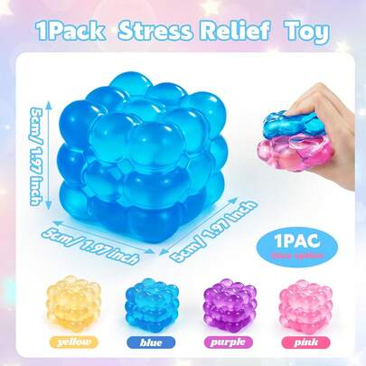 Slow Rising Squishy Cube — alternate view