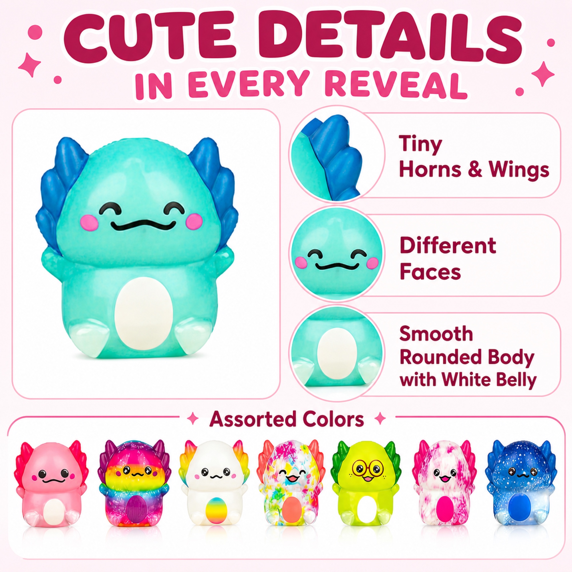 20-Pack Mini Animal Squishy Mystery Bags (foto 4)