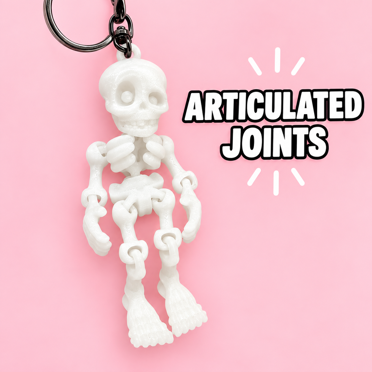 Glow Skeleton Keychain (Foto 3)