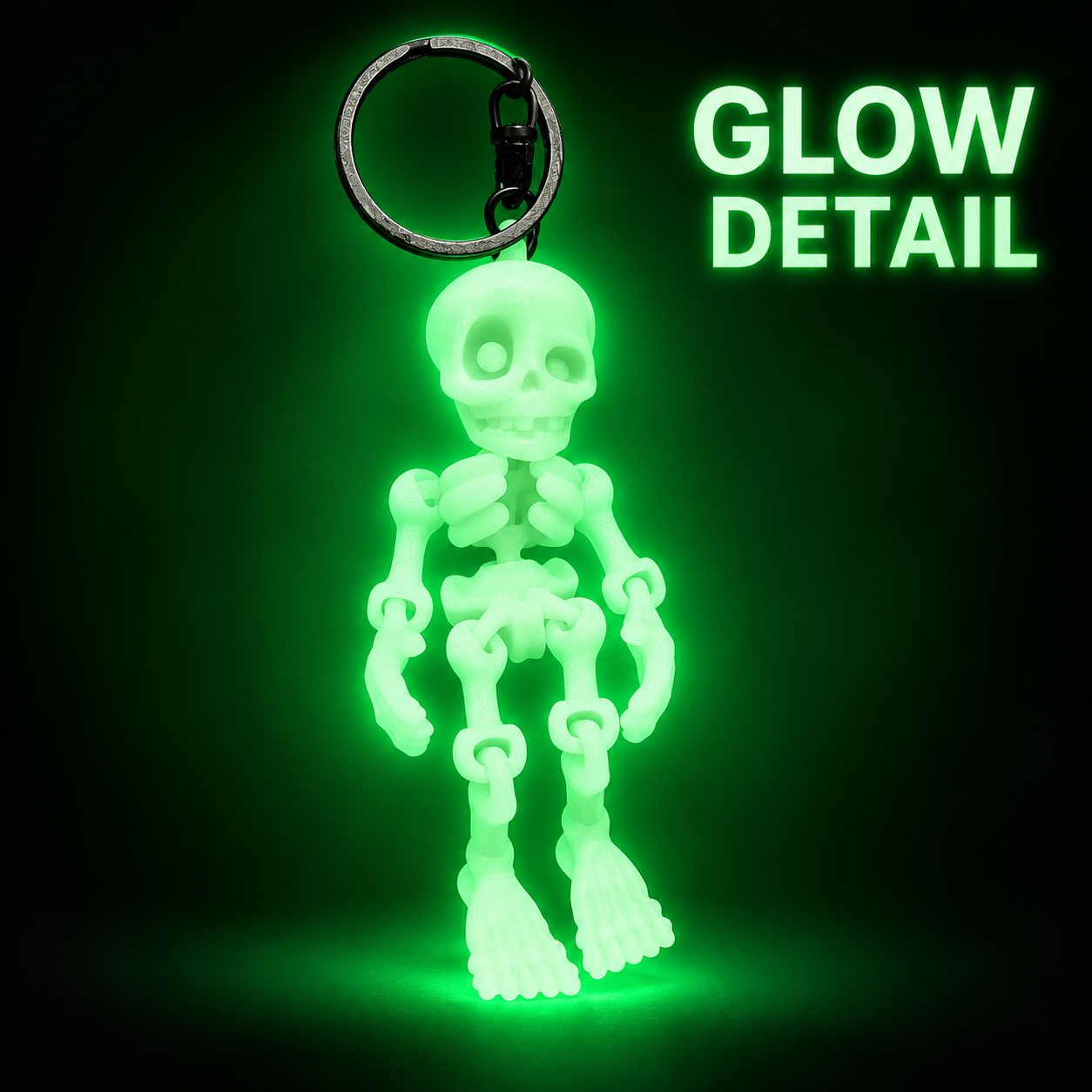 Glow Skeleton Keychain (Foto 4)