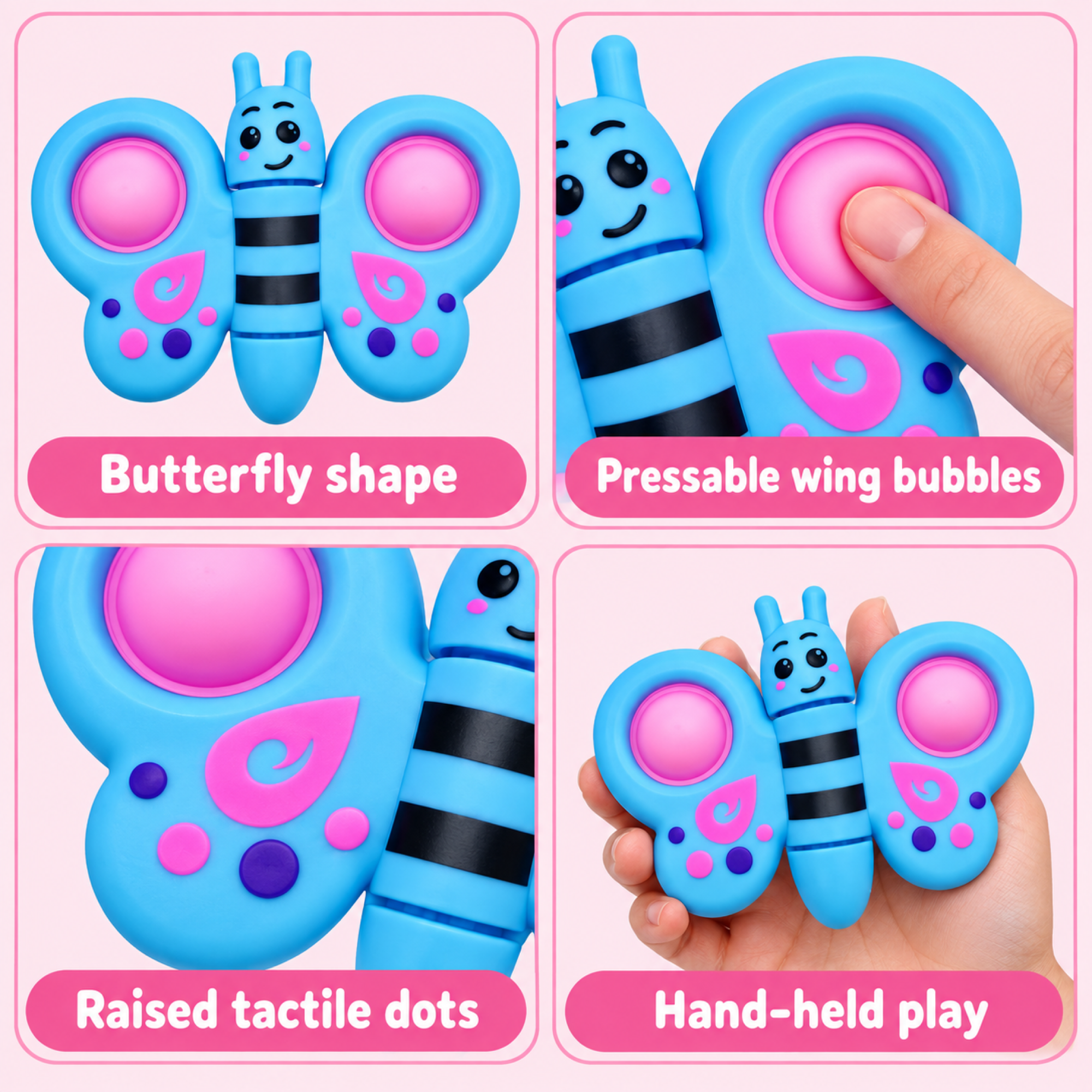Blue Butterfly Pop Fidget（写真6枚目）