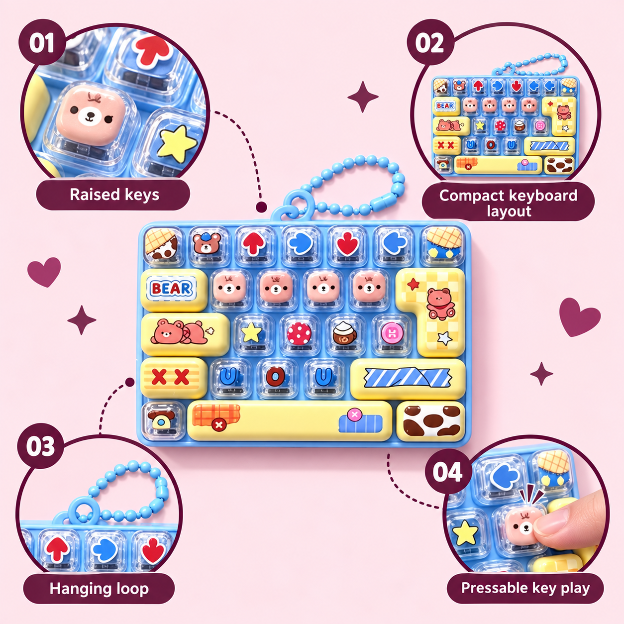 Mini Keyboard Fidget Keychain 02-features.png